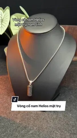 Vòng cổ nam Helios mặt trụ #helios #thoitrangnamhottrend #vongconam #thoitrangnamvaphukien 