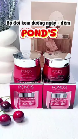 Bộ Kem Dưỡng Ngày & Đêm  #chonglaohoa #hoptaccungUnilever #sangda #ponds #kemduongdamat 