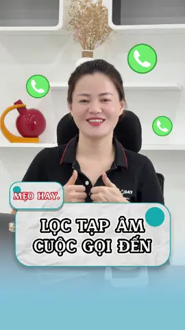 Tính năng lọc ồn khi gọi điện – nói nhỏ cũng nghe rõ. #tao247 #iphonezin #iphonetips #congnghe #hcm 