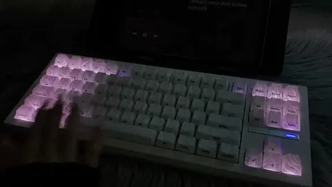 キーを叩く瞬間、力を感じ！🕷️🕸️☠️🎮#keyboard #viral #trending #zornher #zh870 