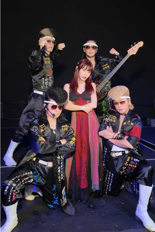 【氣志團万博2025 at 幕張メッセ国際展示場9〜11ホール】 氣志團の皆さん、ありがとうございました！🏍️💨 #アイナジエンド  #氣志團