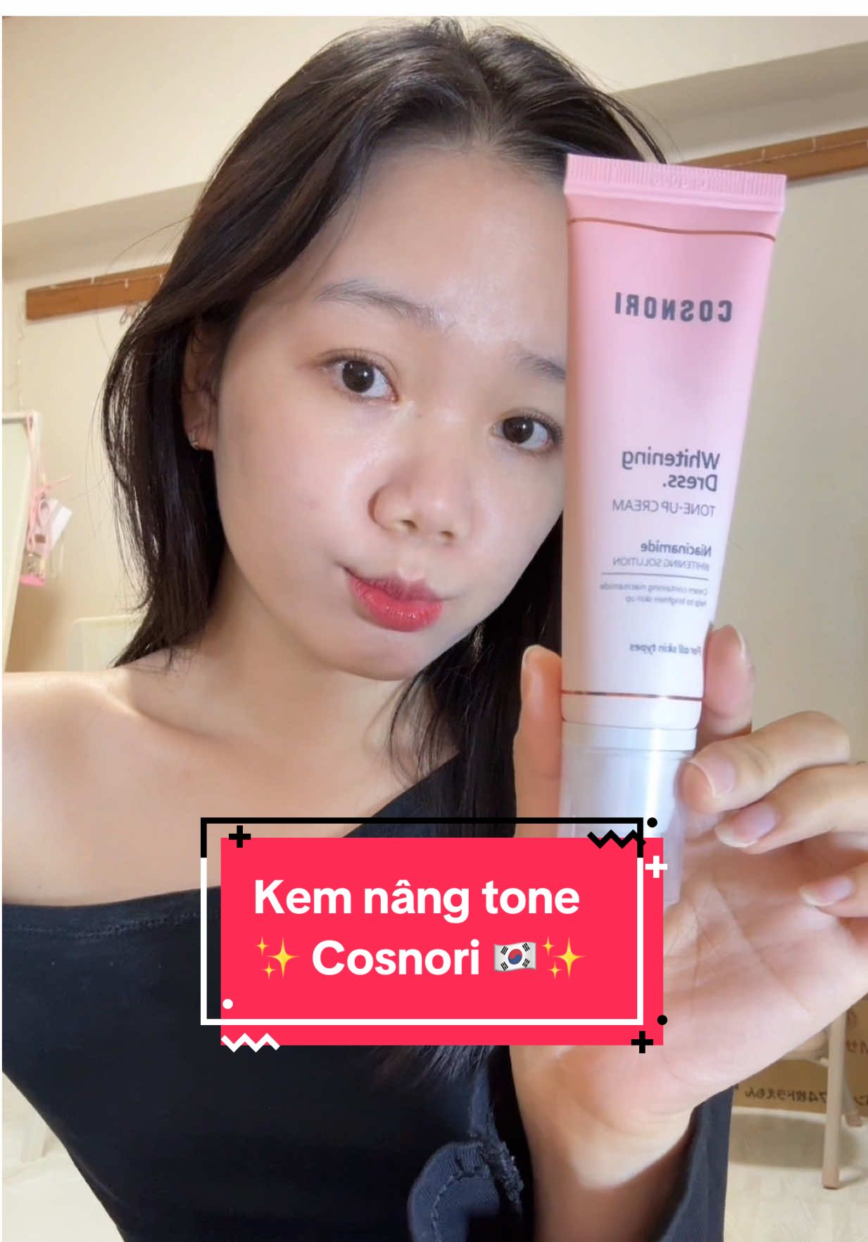 Kem cho người lười vẫn muốn trắng trẻo 😄 Khô ráo không bết rít tí nào luôn ^^ #cosnori #kemnangtone #review @COSNORI 