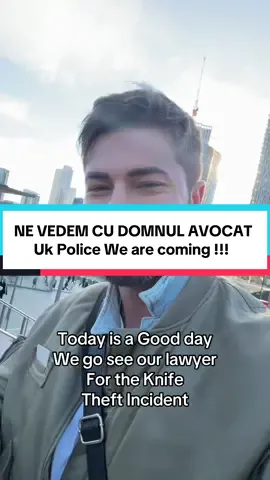 Un UPDATE la situația cu furtul de motocicletă din Iunie 18 și atacul cu cuțit unde poliția nu s-a mai sinchisit să vină … Astăzi m-a văd cu domnul avocat! #lawyer #ukpolice #theft #crime #foryoupage 