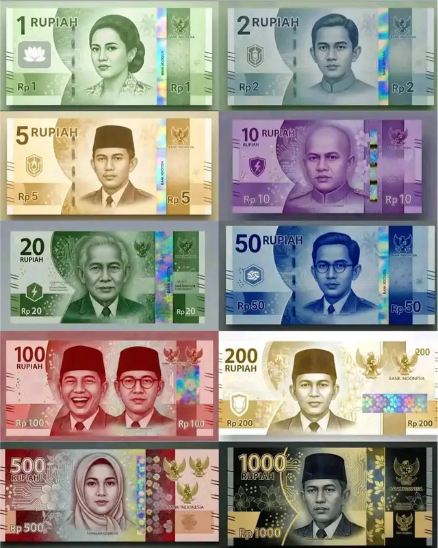 Ojo kaget bolo.. sebentar lagi beredar uang baru menjelang lebaran.. sing byasane dompete isi jutaan dadi kandel..bakale dadi tipis amergo duwet 1juta mung kari dadi 1lembar bakale.. 1rupiah podo karo 1000 saiki 2rp=2000  ,10rp=10rb  50rp=50rb        500rp=500rb 5rp=5000. ,20rp=20rb  100rp=100rb.   1000=1juta #fypage  #fypシ  #fyp  #tiktok  #fyppppppppppppppppppppppp 