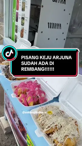 ‼️PISANG KEJU ARJUNA ADA DI REMBANG‼️‼️ Waaah akhire rek ndek Rembang onok pisang keju favoritkuuuuuuuuuuu😍😍 Muanteebbb coklat dan kejunya banyak dan kopine harga mulai 8rebo aja looh!! PISANG KEJU ARJUNA REMBANG 📍Lokasi : Seberang SDN. REMBANG 1 ⏰Buka : 09.00-14.00 16.00-21.00 #pisangkejuarjuna #pisangkeju #pisangkejurembang #arekbangilkulineran #pasuruankuliner  