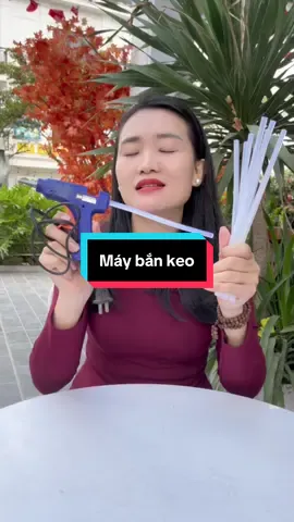 Máy bắn keo nến tiện lợi khi kết giỏ hoa, tháp bánh, làm HandMade…. #maybankeonen #keonen #handmade #trangtri 