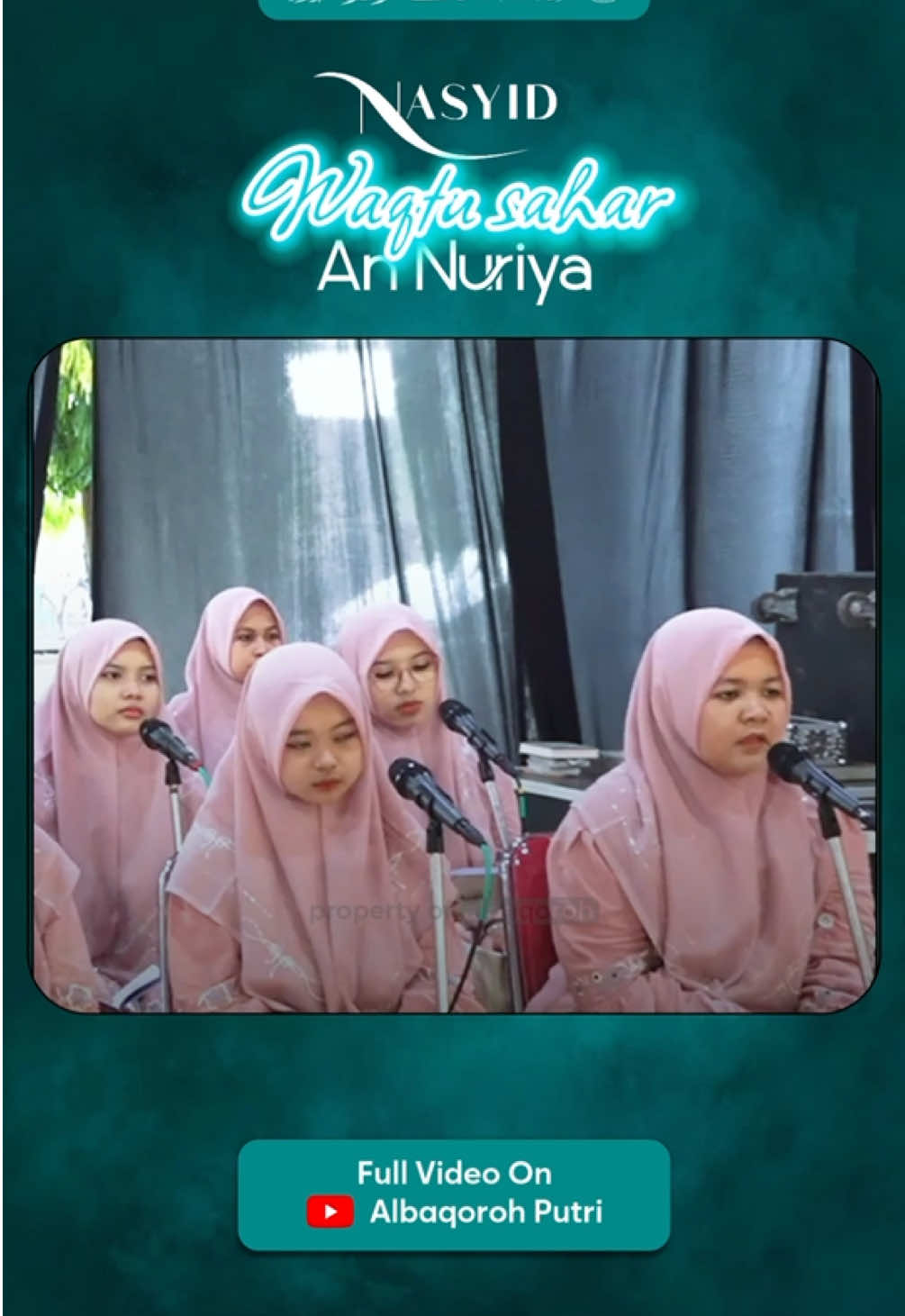 #annuriya #nasyidannuriya #waqtusahar #nasyidalbaqorohlirboyo #albaqorohputri 