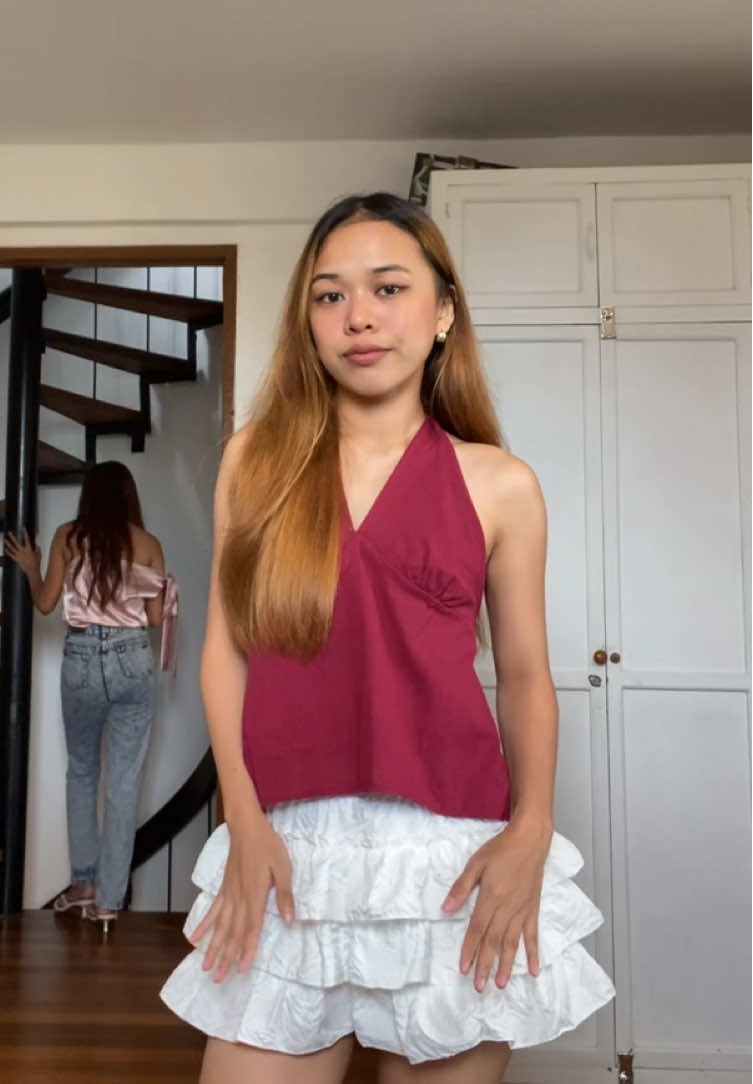 Birthday outfit? Christmas outfit? eto na yun be soafer ganda talaga ng mga top ni @nakdclothingph😭 #christmasoutfit #birthdayoutfit #outfitrecommendation 