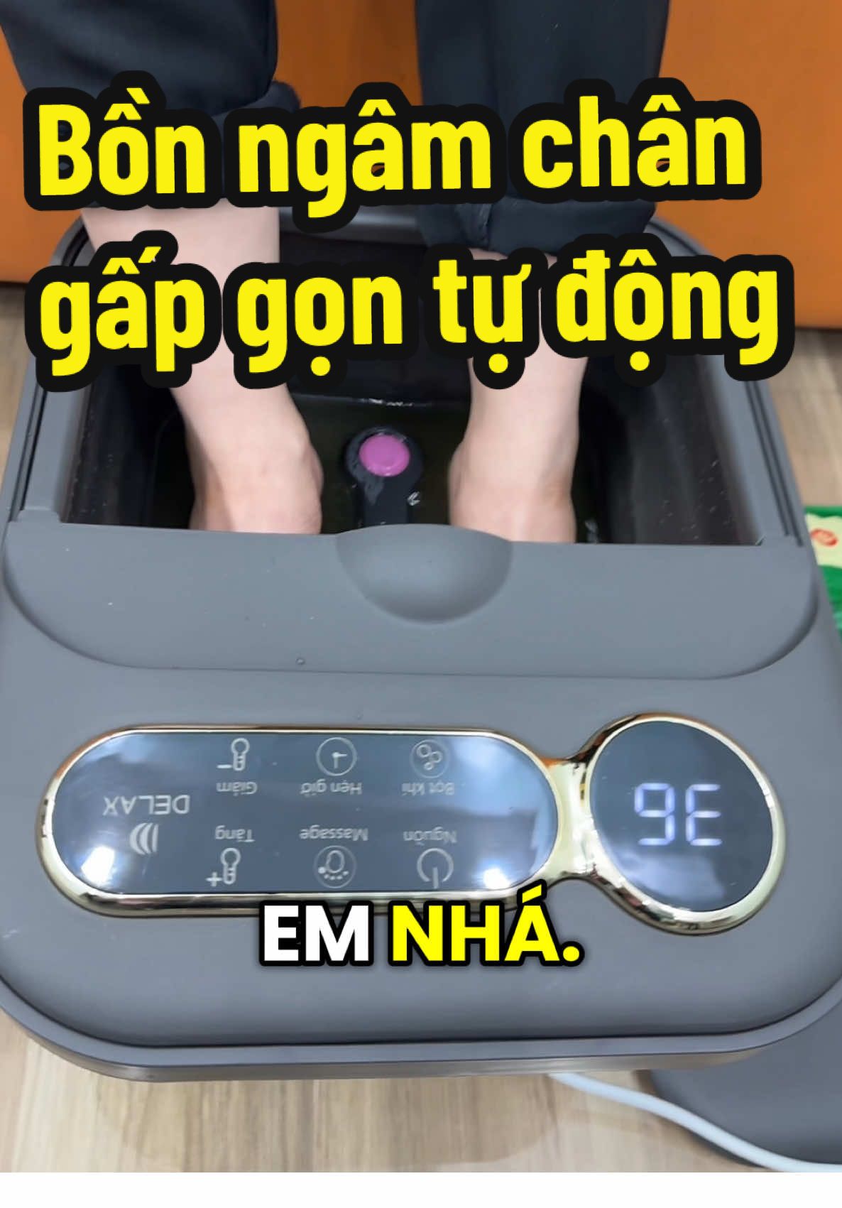Bác nào bị hôi chân lạnh chân nhức mỏi khó ngủ nhức mỏi vào sẵn ngay cho em Bồn ngâm chân DELAX này #tiktokindia #tiktok #bonngamchan #bonngamchanmassage #linhnhutnhat 