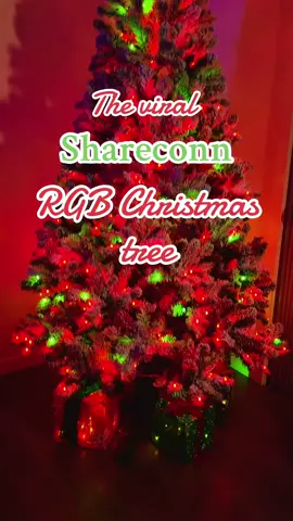 If you use promo code SHARECONN you will save an additional $5 off. Shipping takes up to 4 days. #tiktokshopblackfriday #shareconnchristmastree #rgbchristmastree #prelitchristmastree @SHareconn.US 