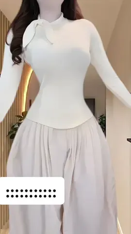 (Black Friday) Áo thun Giữ Nhiệt lông thỏ cổ nơ #aothungiunhiet #aogiunhietnu #thoitrangnu #xuhuongtiktok 