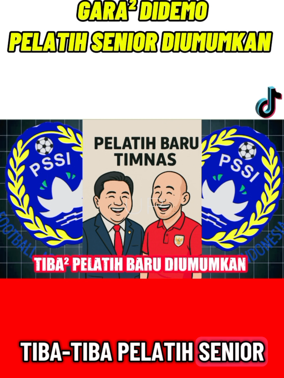 Tiba Tiba Pelatih Senior Timnas Indonesia Diumumkan Minggu Ini #timnasindonesia #pssi #timnas #pelatihtimnas 