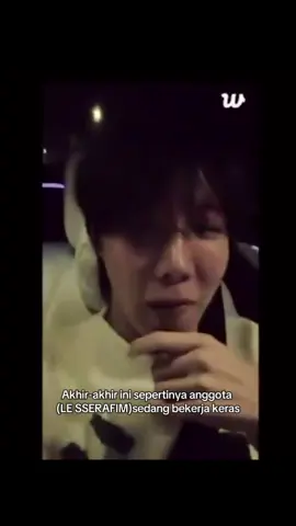 j-hope of BTS mentioned LE SSERAFIM dalam Weverse Live terbarunya 💜#jhope #lesserafim 