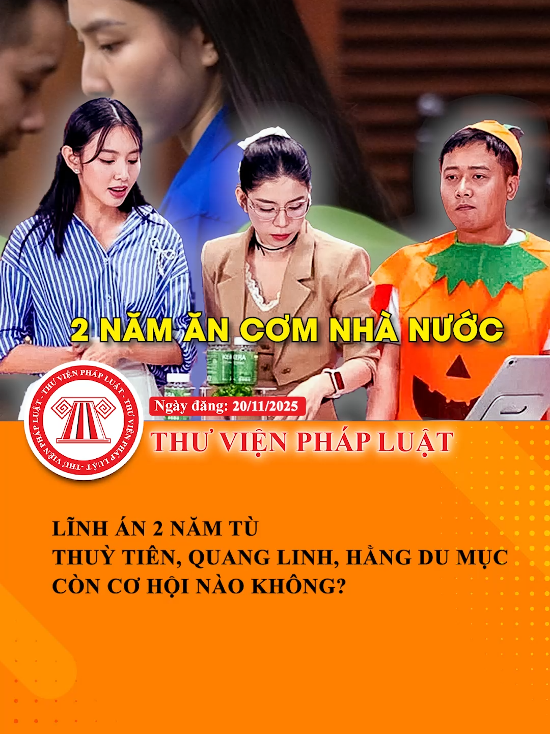 Lĩnh án 2 năm tù, Thùy Tiên, Quang Linh, Hằng Du Mục còn cơ hội nào không? #TVPL #ThuVienPhapLuat #LearnOnTikTok #Hoccungtiktok