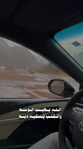 الله يجيب الوسم والقلب يسقيه ديم واسج في روضةً فيها الخزامى نشوف وانسى ظروفٍ وجرحٍ في حشايه قديم واسلا عن هموم صدراً وقفٍ لي صفوف..🎼#جديدي #غزاي_بن_سحاب #شيلات #الشتاء #explore 