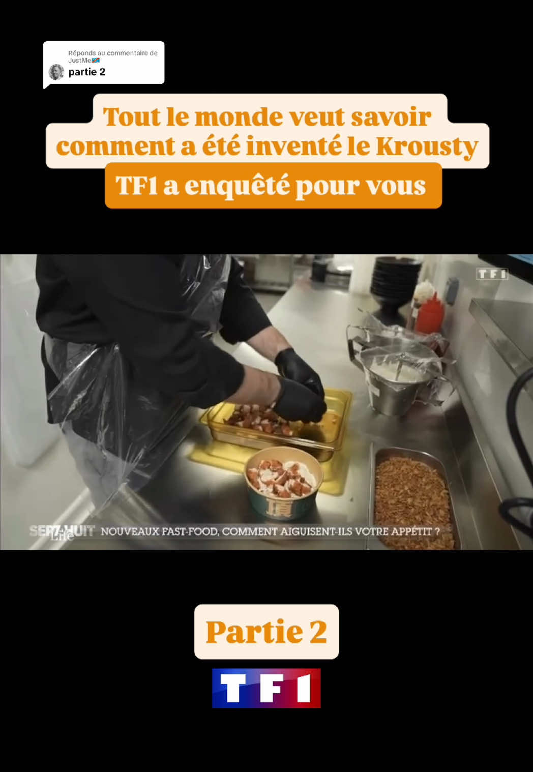 Réponse à @JustMe🇨🇩 on vous dévoile la recette du Krousty 🤫 À retrouver en intégralité sur @septahuit_off @tf1  #krousty #kroustysabaidi #kroustyoriginal #chatelet #tf1 