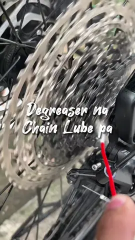 Degreaser na tapos chain lube pa #marsh #lubricant #degreaser #bikers #bikeversa 