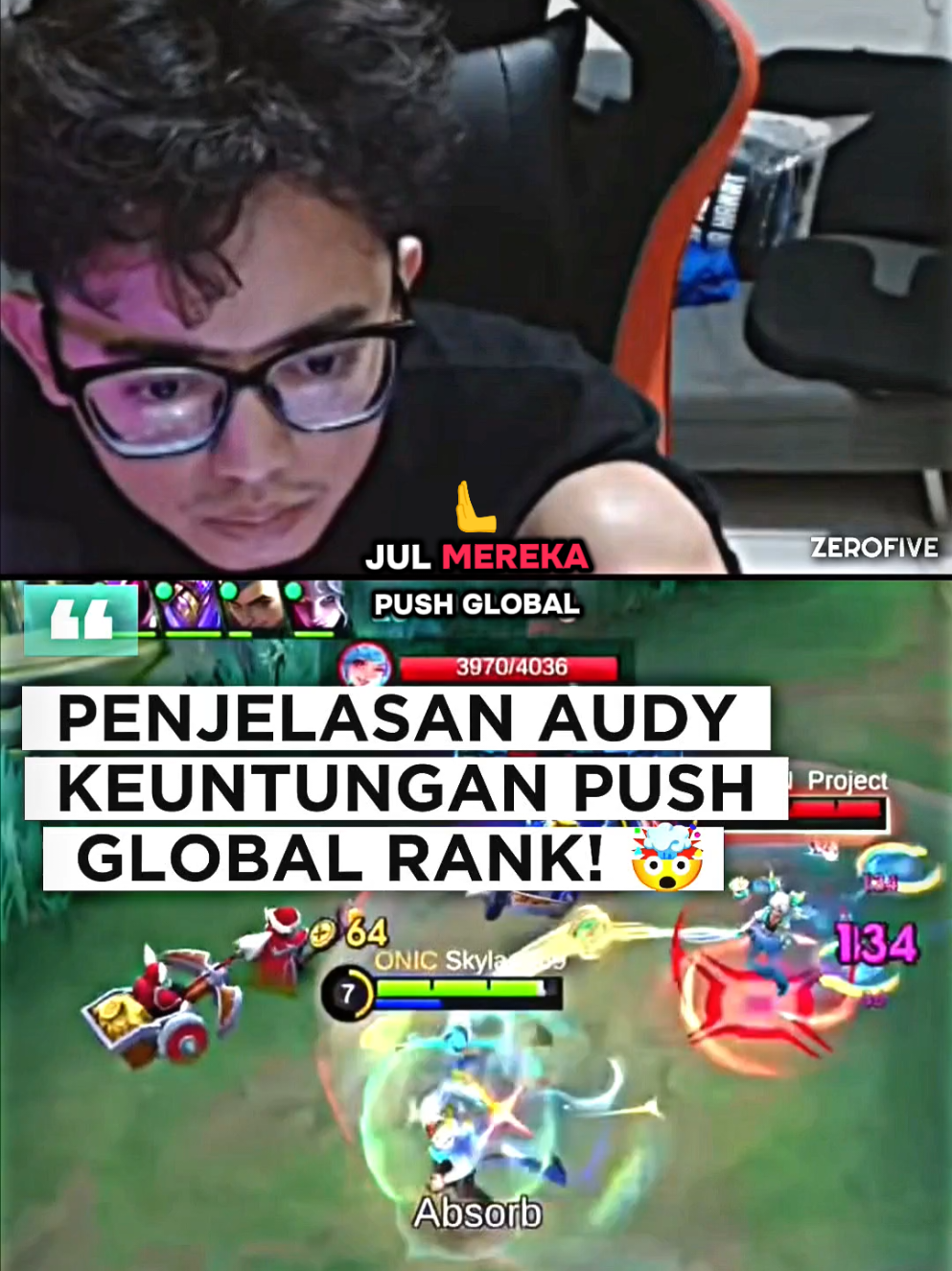 Jadi ini alesan & keuntungan store push global leaderboard, pantes.. 🤯 #audytzy #WinWithMLBB #MLBB 