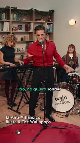 Después de que media España pillara a Bustamante hablando regular de la Navidad, aquí va el anti-villancico. Porque lo mejor es celebrar como os haga felices, y lo que no… fuera. 🎄❤️