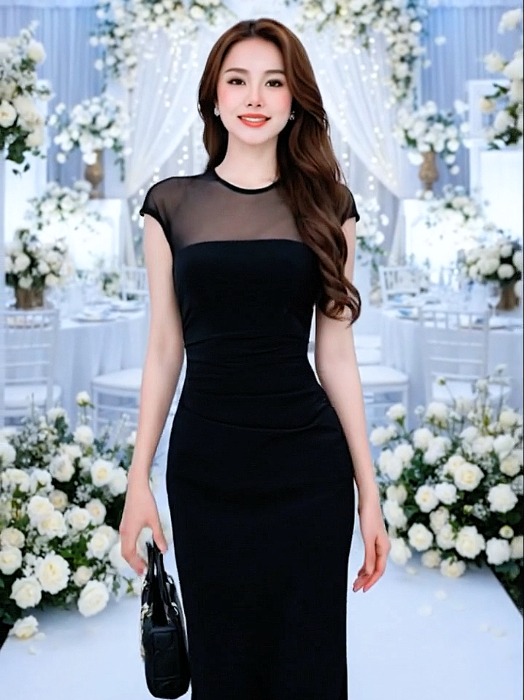 Nếu hôm nay mệt quá, hãy chọn chiếc váy bạn thích. Tin mình đi, sẽ tốt hơn 😊🌷 #thoitrangnu #thoitrang #vaydutiecsangchanh #vaydutiec #xuhuongtiktok 