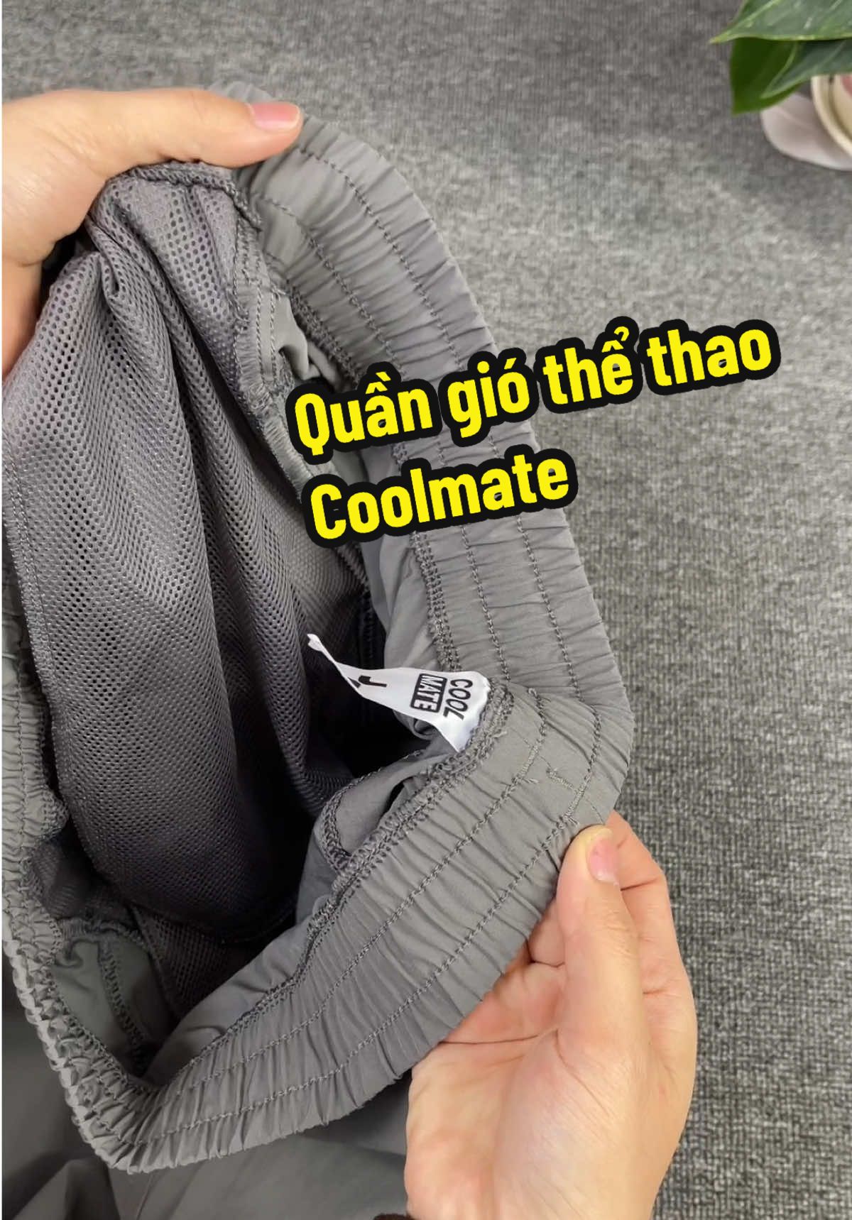 Quần gió thể thao#thoitrangnam #quangio #quangionam #lamdieulinh #coolmate 