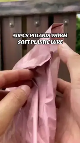 Polaris Worm Soft Plastic LURE 50Pcs #softplastic#gewanglembut#polarisworm#casting#fishing