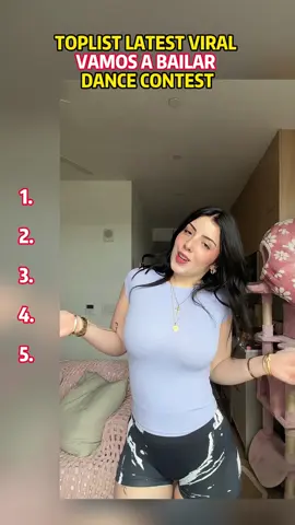 Ranking New Trending VAMOS A BAILAR Song Dance Competition❤️‍🔥📈🥵 #foryou #raking #videoviral #dancechallenge #foryoupage