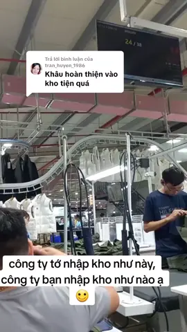 Trả lời @tran_huyen_1986 #gament #maymacvietnam #côngnghệmay #xuhuong #nhậpkho 