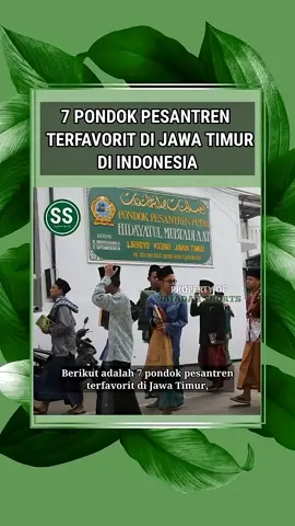7 pesantren Terfavorit di jawa Timur #pondokpesantren #short #sajadahkyai 