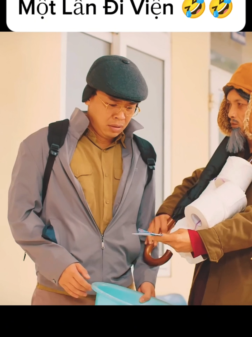 Một Lần Đi Viện 🤣🤣🤣🤣🤣🤣#trungruoi #thaison #cuongca #hoaduong #taphoacuoi 