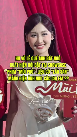HH Võ Lê Quế Anh gây sốc visual tại showcase phim 