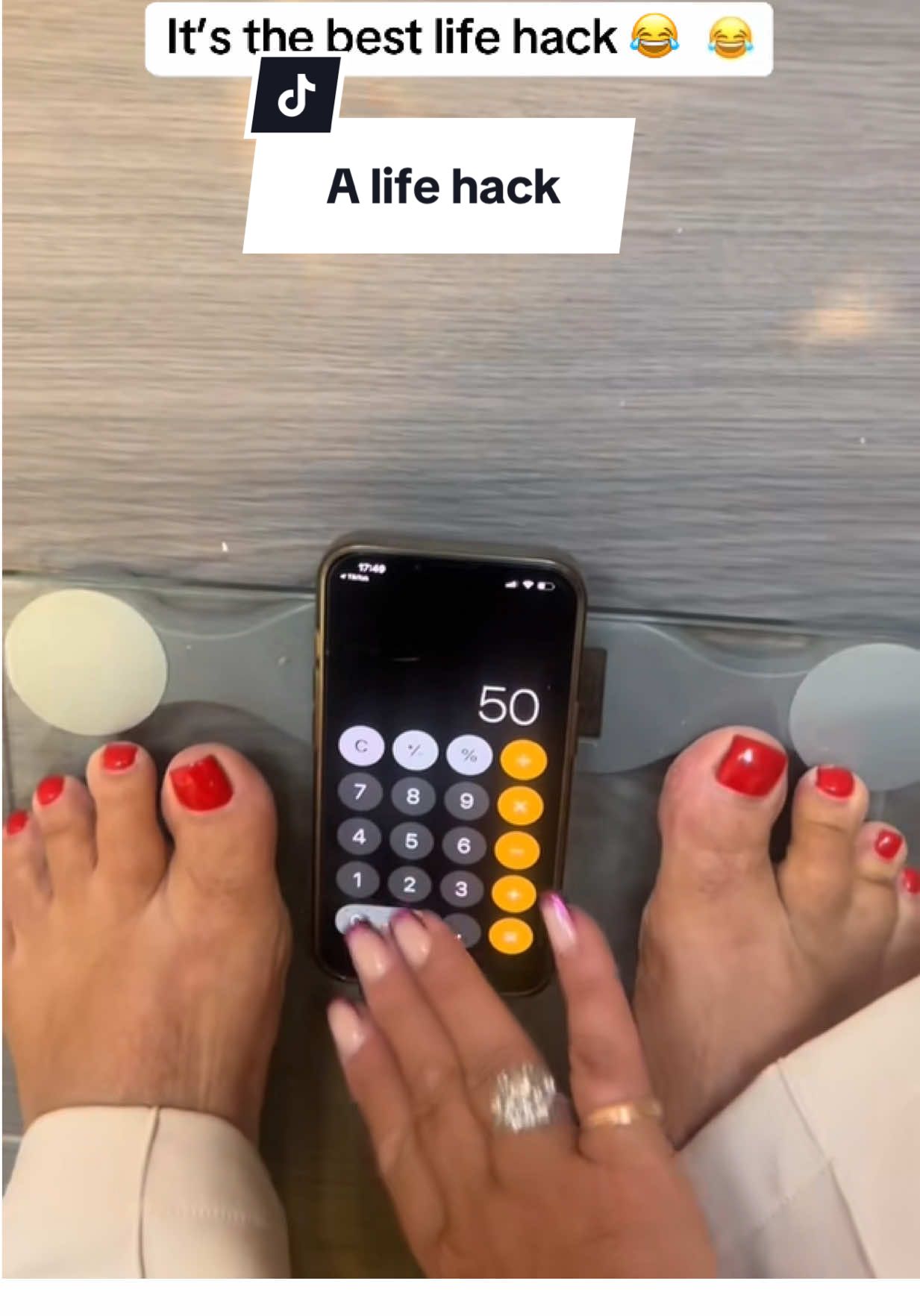 It works too! #scales #fyp #hack