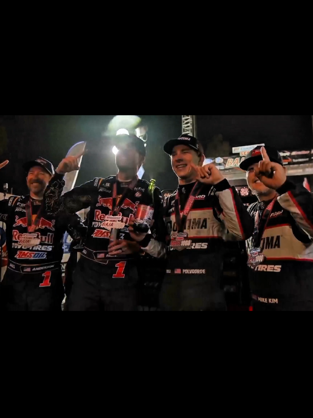 BRYCES MENZIES & CHRISTOPHER POLVOORDE #baja1000 #scoreinternational #offroad #fypシ゚ 