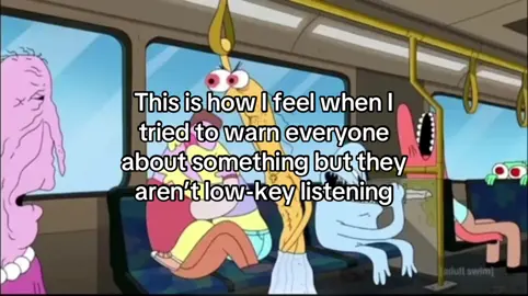 Get out of my head man was my old favorite line but now it “I told you man the devil”  #fyp #viral #smilingfriends #smilingfriendsadultswim #warning 