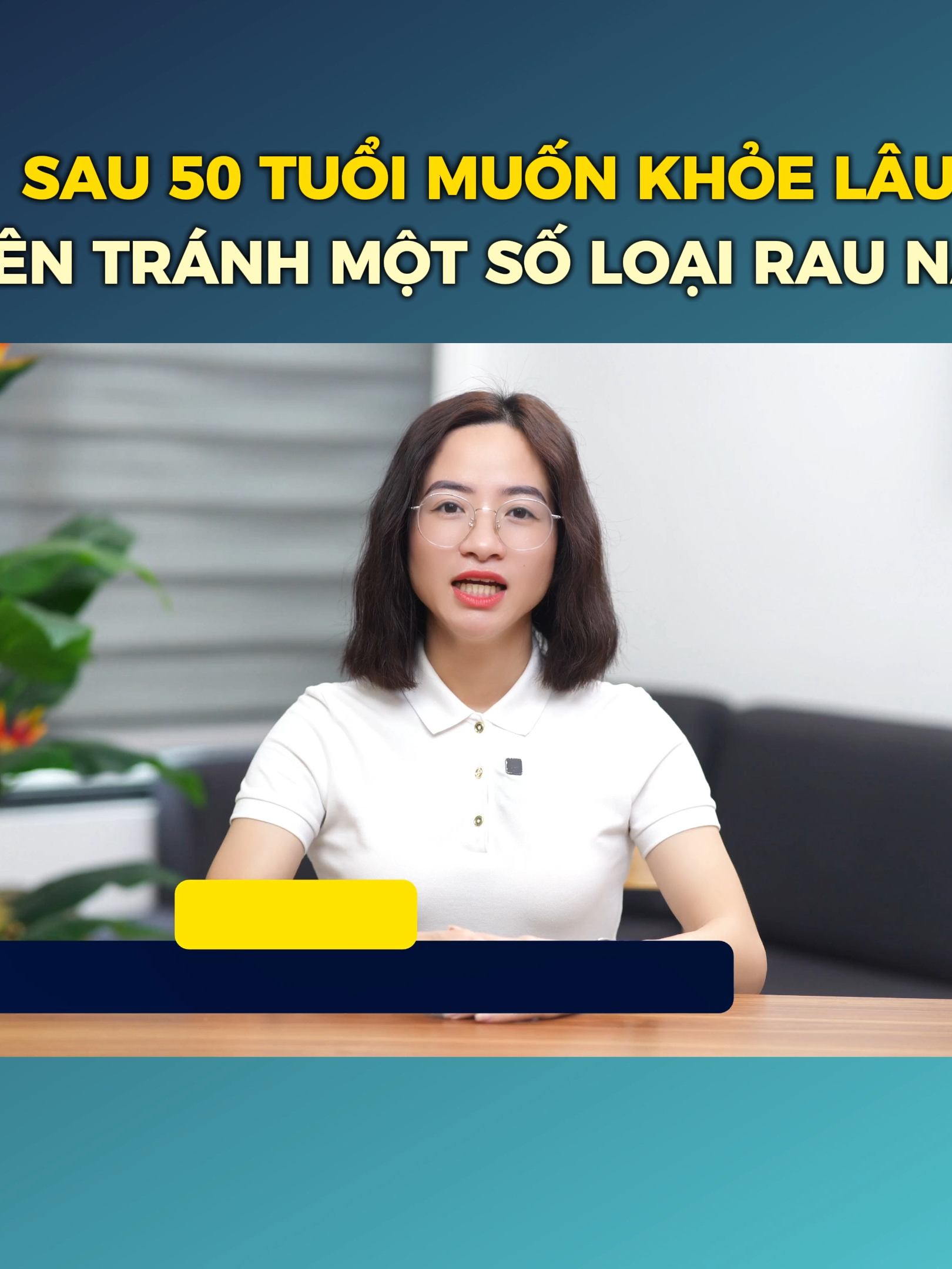 Sau 50 tuổi muốn khỏe lâu nên tránh một số loại rau này #drtrang #drhuyentrang #suckhoe #thucpham #rau