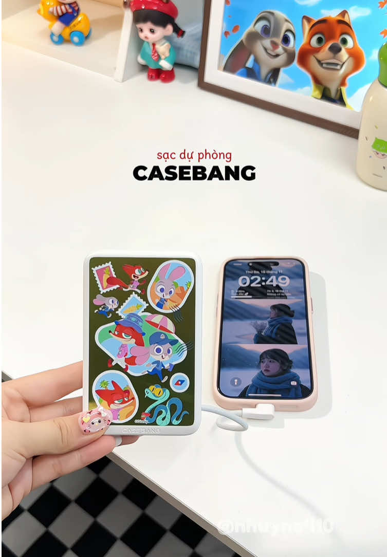 Sạc dự phòng CASEBANG #sacduphong #casebang #sacduphong10000mah #phukiendienthoai #xuhuong 