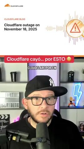Cloudflare explica por qué se cayó Internet ayer 🔥 #developer #cloudflare #caida #programming #internet 