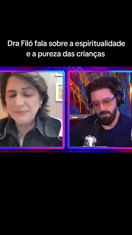 Dra Filó no podcast do Vilela. #inteligencialtda #drafilo #espiritualidade #crianca #catolicos 