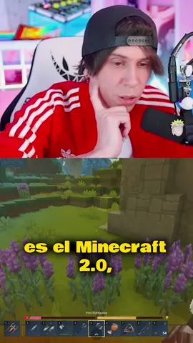 Rubius ve el GAMEPLAY de HYTALE por primera vez y FLIPA 😍🤯 #rubius #elrubius  #hytale #foryou #parati 