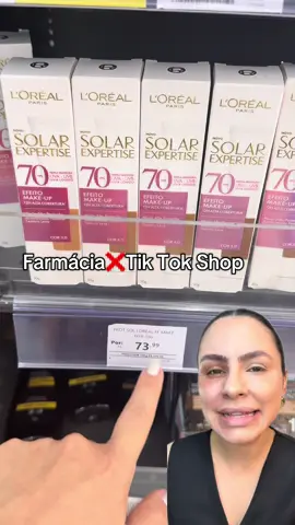 Alta proteção + cobertura de make em um só produto! O Solar Expertise FPS 70 uniformiza a pele, cobre manchas e ainda deixa um acabamento natural que dura até 12h, com textura leve e confortável. 🌞 Protege contra UVA, UVB e UVA longo ideal pro dia a dia! 🔥 Se quer praticidade e pele linda, clica no carrinho e garante o seu! 🛒💃🏻 @L'Oréal Paris Brasil #protetorsolar #makeup #base #protetorsolarexpertise #blackfridaybrasil 