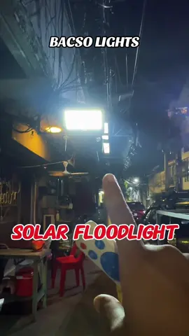 BACSO BUY ONE TAKE 1 SOLAR FLOOD LIGHT #powersaver #ledlights  #solarlights #tiktokmademebuyit #legit💯 