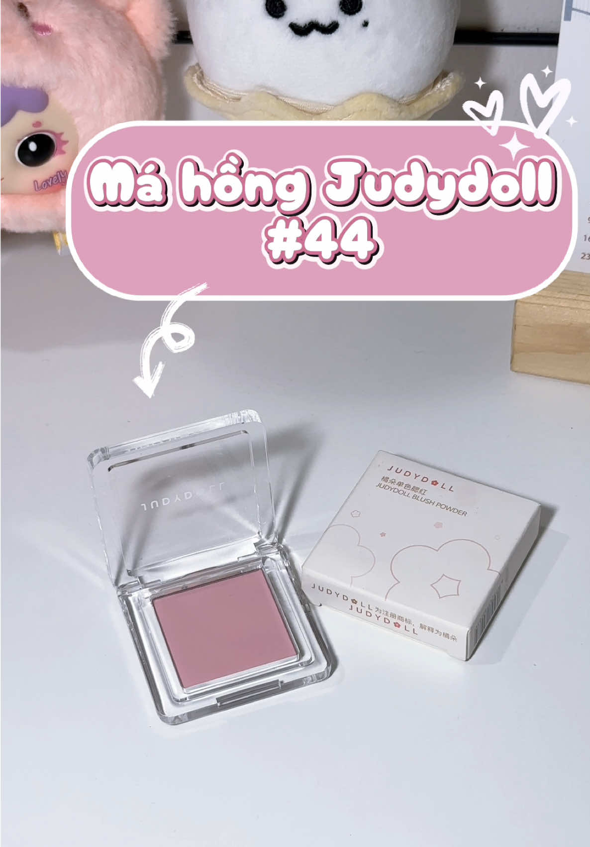 Thêm một e má hồng xinh xắn của nhà #judydoll cho mấy bà nè #mahong #makeup #mahongjudydoll #pink 