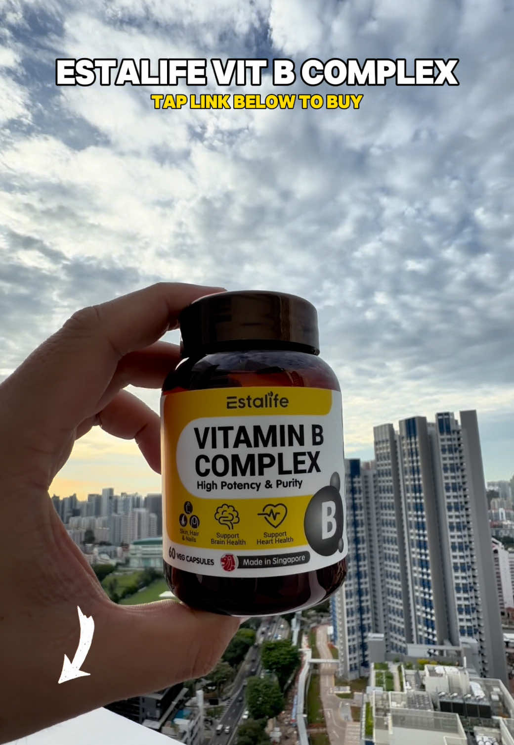 Estalife Vitamin B Complex flash sale #createtowin #tiktokshopsg #tiktokshopsgsale #vitaminB #healthytok 