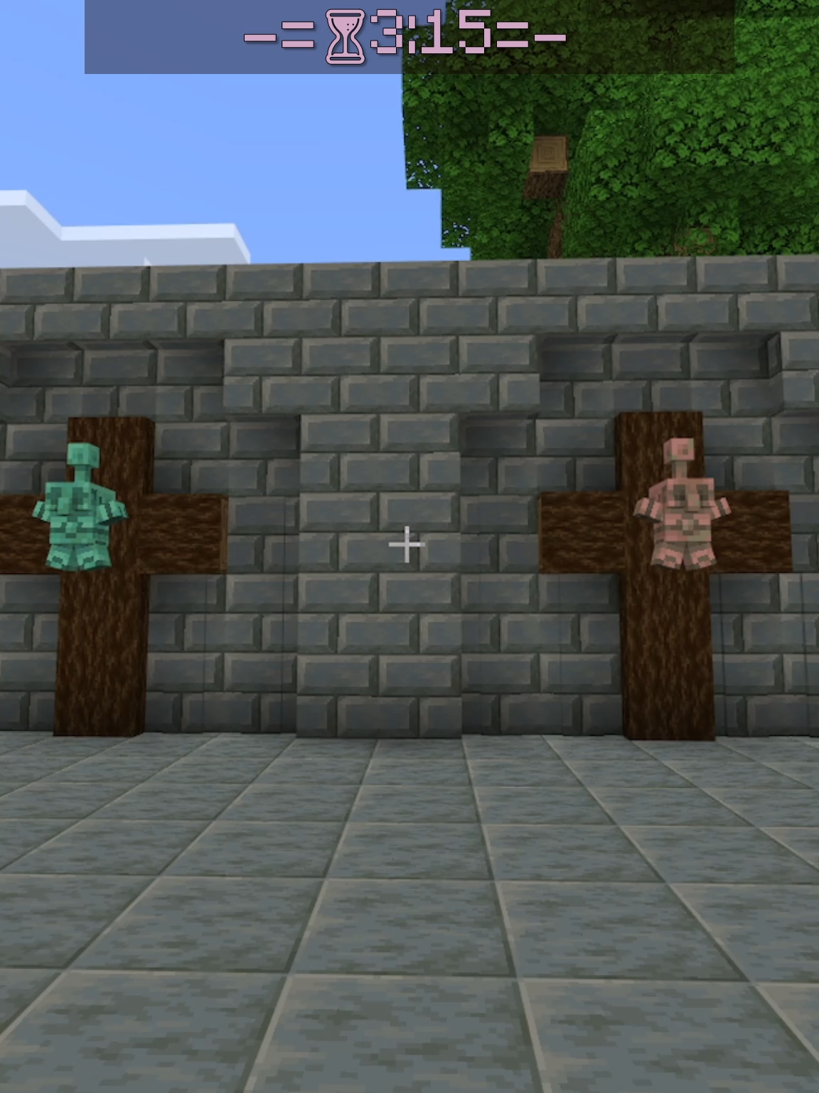 Minecraft Bedrock Edition - Easy 2x2 Door (Copper Statue Mechanic) | Kailefra In this video, I show how to build an easy 2x2 door using the new Copper Statue from the latest Minecraft Bedrock update. Fully recorded, built, and edited by me, original gameplay and tutorial. 🧱 Materials used: Any Solid block, Observer, Redstone dust, Redstone Repeater, Sticky Piston, redstone Torch, Redstone comparator, Target, Any Button, Copper Golem Statue, Copper bulb and Glass Block. #Minecraft #BedrockEdition #Redstone #Tutorial #MinecraftBuilds #Update