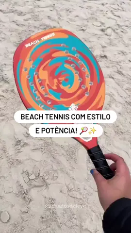 ⚡️🏖️ Raquete Camewin — leve, resistente e super confortável! Fibra de carbono pra você arrasar no Beach Tennis com muito estilo, potência e controle 💥🎾✨ 👉 Comente “EU QUERO” pra garantir a sua! #raquete #beachtennis #esporte #atividadefisica #jogo 