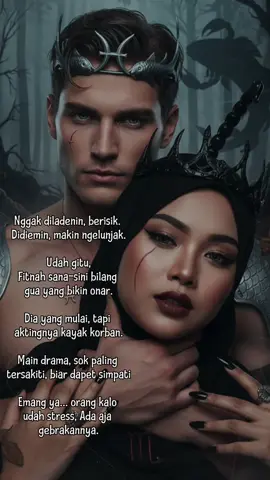 Playing victim, cihh.  #sindiranpedas #sindirankeras #katakatasindiran #katakatahariini #foryoupageofficiall 