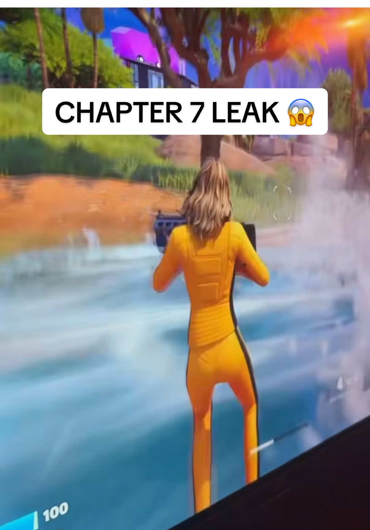 Fortnite Chapter 7 Gameplay LEAK 😱 #fortnite #fortniteclips #gaming #fyp #fortnitechapter7 
