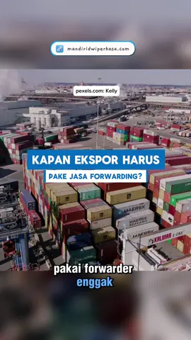Eps: Kapan Ekspor Harus Pake Jasa Forwarding? Kira-kira nextnya bahasa seputar ekspor apalagi ya? let me know dikolom komentar Yuk buat yang butuh beragam jasa ekspor terpercaya mulai dari jasa undername, forwarding, Ekpedisi Muatan Kapal Laut (EMKL), fitosanitari, fumigasi, karantina bulu bebek, yuk percayakan aja ke MDP. Info lebih lanjut silahkan DM and dont forget to follow us buat dapetin info seputar ekspor lainnya. #forwarder #jasaekspor #jasaforwarding #belajarekspor #tipsekspor 