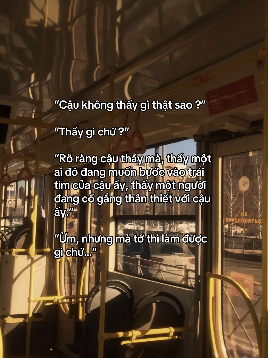 Đôi khi, việc duy nhất tớ có thể làm là chấp nhận làm bạn với cậu ấy.