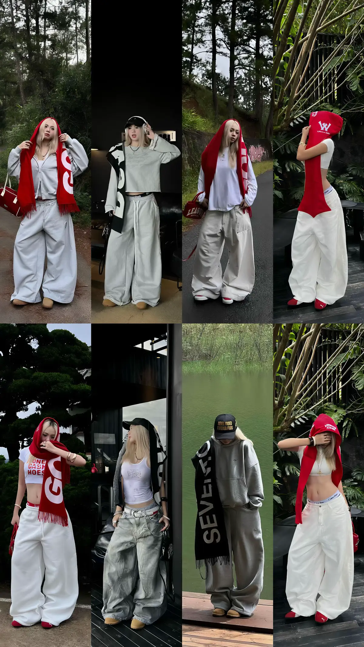 📍Outfit phối đồ vs khăn cực đẹp cực chất cho các girl 📸 #outfit #thoitrang #phoidoxinh #tipschupanh #xuhuong 